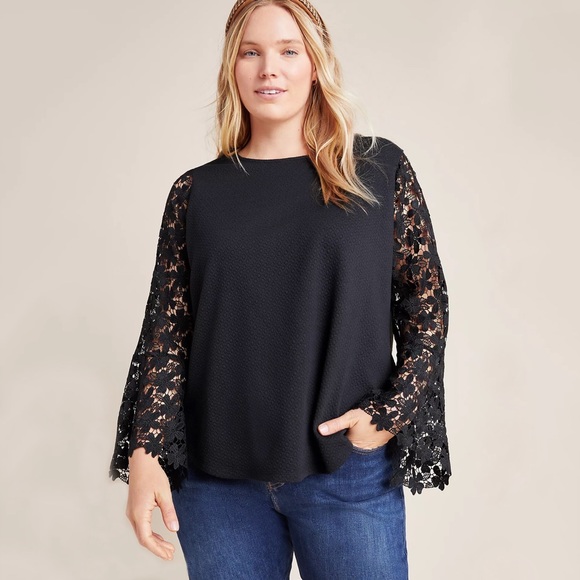 Anthropologie Delilah Lace Top - Picture 4 of 7